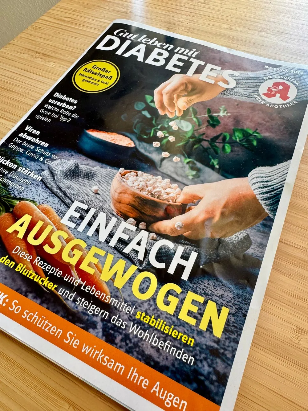 Gut Leben mit Diabetes – Magazin-Artikel &uuml;ber Nora Weweler